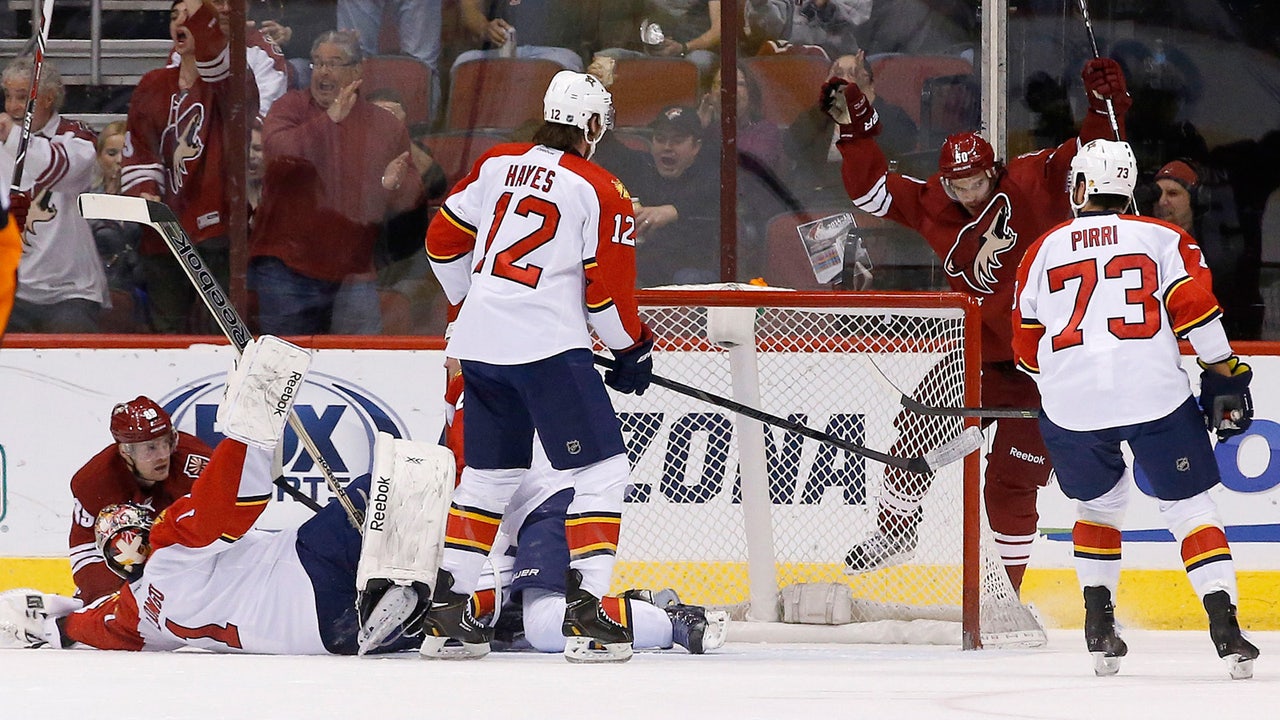 Late push comes up short for Panthers against Coyotes